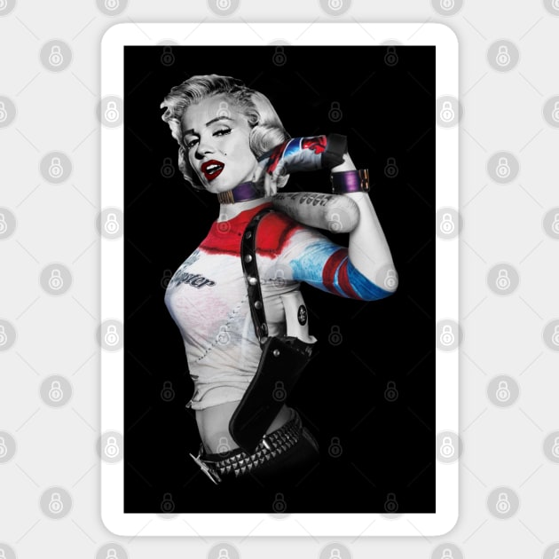 HARLEY JEAN Magnet by ROBZILLA